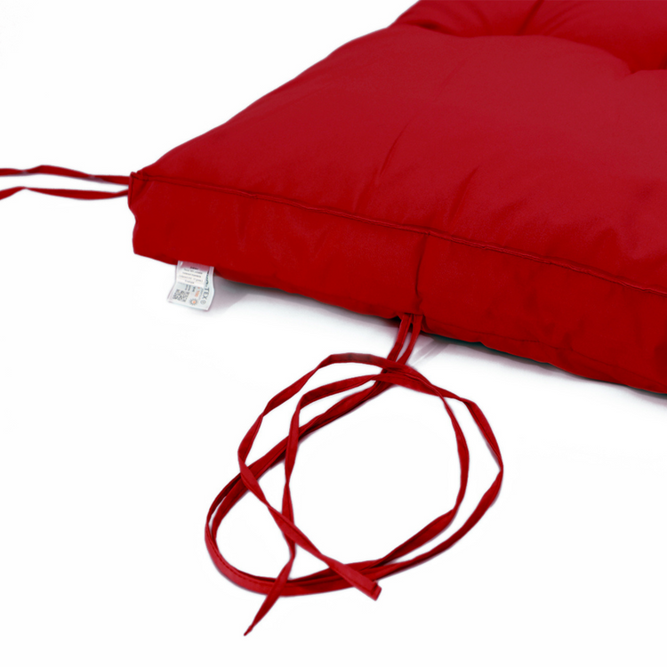 Coussin bain de soleil 185 x55cm Rouge piment - Deco-arts.fr