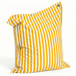 Zip déhoussable pouf jaune