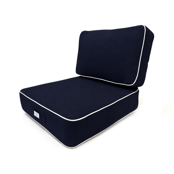 Conjunto de Cojines Premium Azul Marino