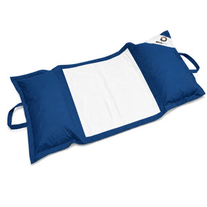 Puf Flotante para Piscina XXL 170x90 Azul Petróleo - Colchoneta de Hamaca con Perlas (Confort Adulto)