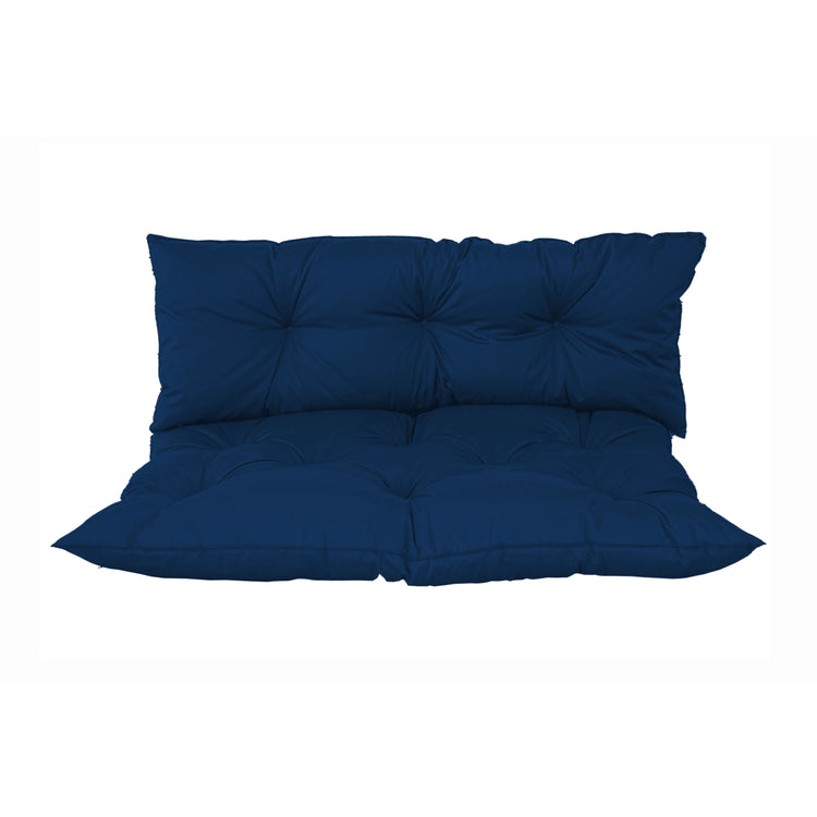 Coussins pour Palette Imperméable & Anti-UV Essentiel 120x80 Bleu pétrole - Deco-arts.fr
