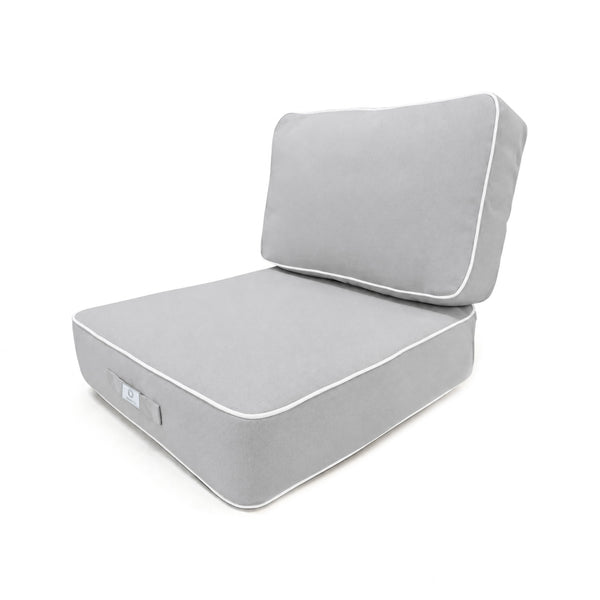 Ensemble Coussins Premium Gris Clair