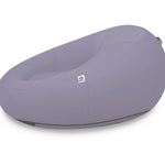 Pouf extérieur flottant pour piscine Gris Galet, tissu Olefin, dimensions 140x120 cm, pompe incluse, design moderne de Deco-arts.fr.