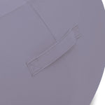 Pouf extérieur flottant pour piscine XXL 140x120 cm gris galet en tissu Olefin avec pompe incluse.