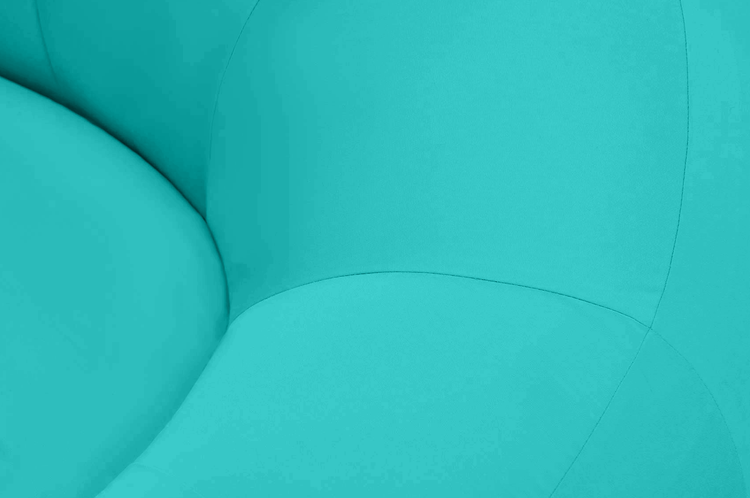 Pouf XXL Flottant pour Piscine 140x120x60 cm Bleu caraïbes - Deco-arts.fr