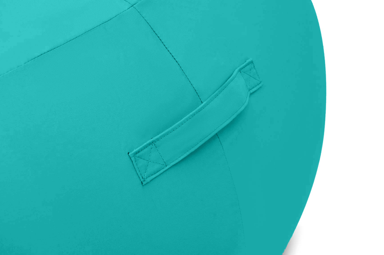 Pouf XXL Flottant pour Piscine 140x120x60 cm Bleu caraïbes - Deco-arts.fr
