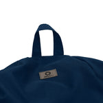 Puf Pera XL 110x120 Azul Petróleo - Con Funda Extraíble & Impermeable (Garni Perlas)