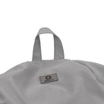 Pouf poire XL de exterior - 110x120 cm - Gris Galet