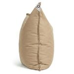 Housse de Pouf Géant XXL 180x140 Beige - vue latérale