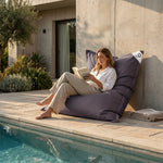 Pouf Géant XXL 180x140 Gris Carbone - vue principale