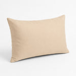 Lote de 2 Cojines Auxiliares 60x35 Beige - Decoración de Jardín & Con Funda Extraíble