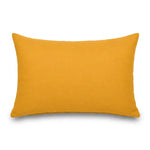 Lote de 2 Cojines Auxiliares 60x35 Amarillo - Decoración de Jardín & Con Funda Extraíble
