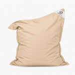 Funda de Puf XL 120x80 Beige - (Funda para Rellenar - Interior/Exterior)