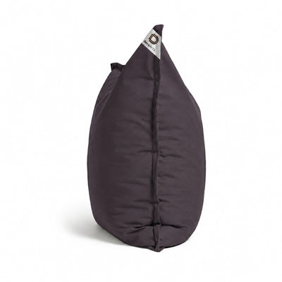 Funda de Puf XL 120x80 Gris Carbón - (Funda para Rellenar - Interior/Exterior)