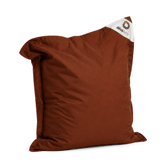 Funda de Puf XL 120x80 Terracota - (Funda para Rellenar - Interior/Exterior)