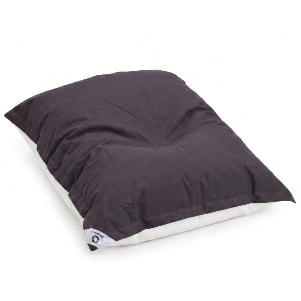 Puf Gigante Flotante 180x140 Gris Carbón - Piscina & XXL (Perlas)
