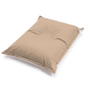 Puf Gigante Flotante 180x140 Beige - Piscina & XXL (Perlas)
