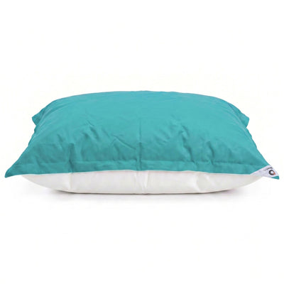 Funda de Puf Flotante XXL 180x140 Azul Caribe - (Funda para Rellenar - Spécial Piscina)