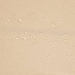 Matelas bain de soleil beige pour transat, 185x60 cm, déhoussable et imperméable, par Deco-arts.fr