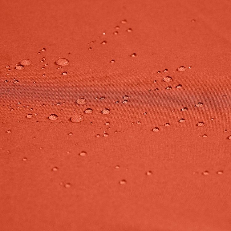 Coussin Bain de Soleil Terracotta - Matelas pour Transat Déhoussable - 185x60x5cm - Deco-arts.fr