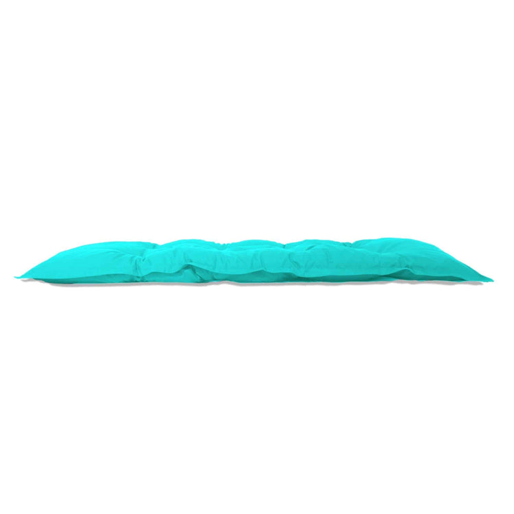 Futon XXL - Matelas de sol 195x100cm - Bleu caraibes - Deco-arts.fr