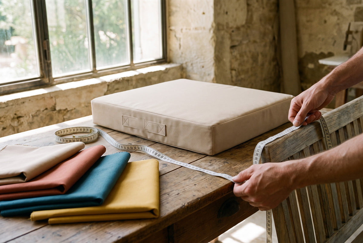 Le Configurateur Deco Arts : La Simplicité du Sur Mesure pour Vos Coussins de Jardin