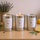 Trio Bougies La Provençale – 3x180g – Fruits & Fleurs – Alizés - Deco-arts.fr