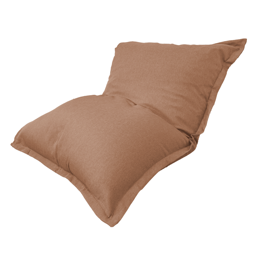 Puf Gigante XXL 190x155 Marron, funda desenfundable