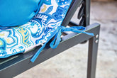 Ensemble Coussin pour Chaise Longue et Traversin 195x60x5cm & 45x18cm Motif Arabesque - Deco-arts.fr