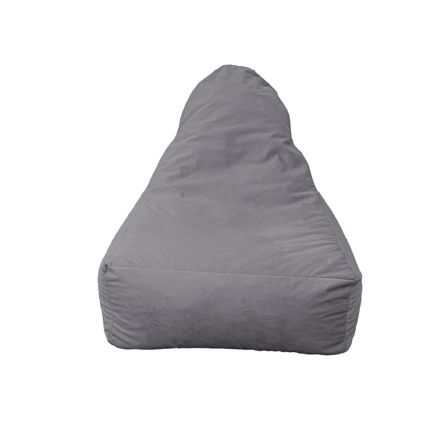 Sillón Puf XXL 120x90 Gris Claro, para interior