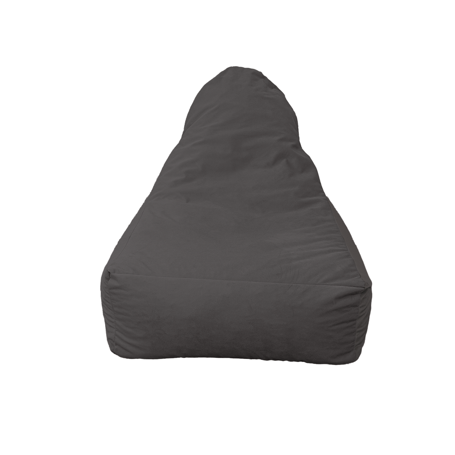 Sillón Puf XXL 120x90 Gris Oscuro, para interior