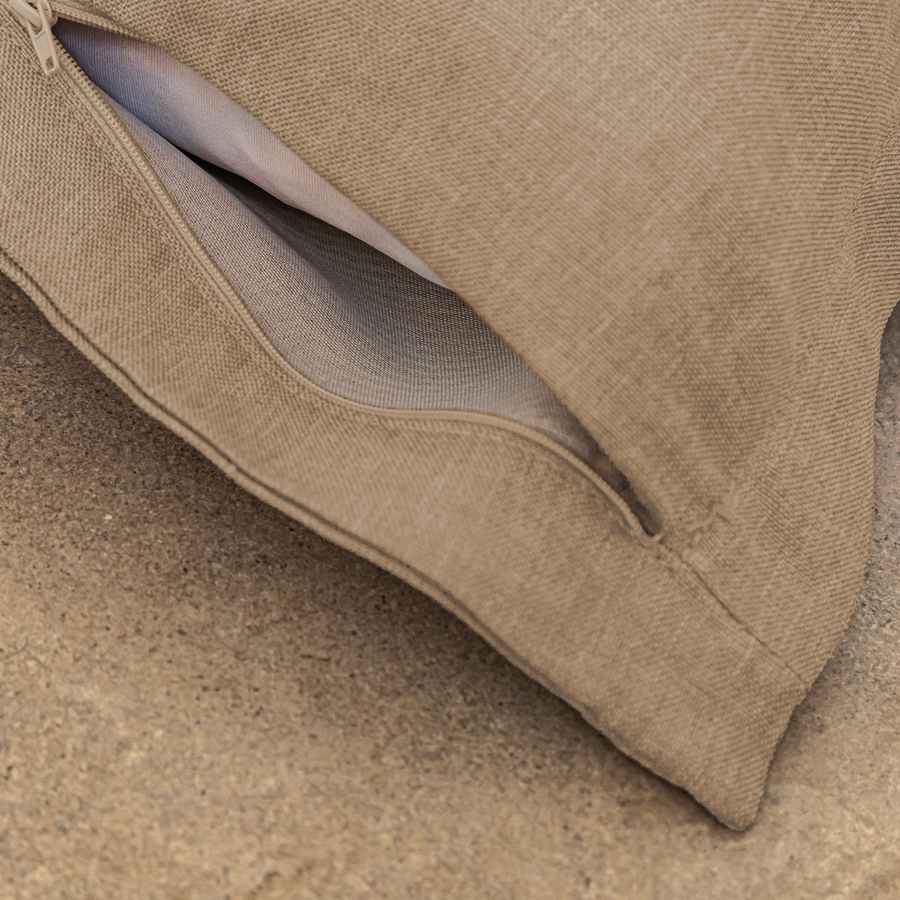 Puf Gigante XXL 190x155 Beige, para interior