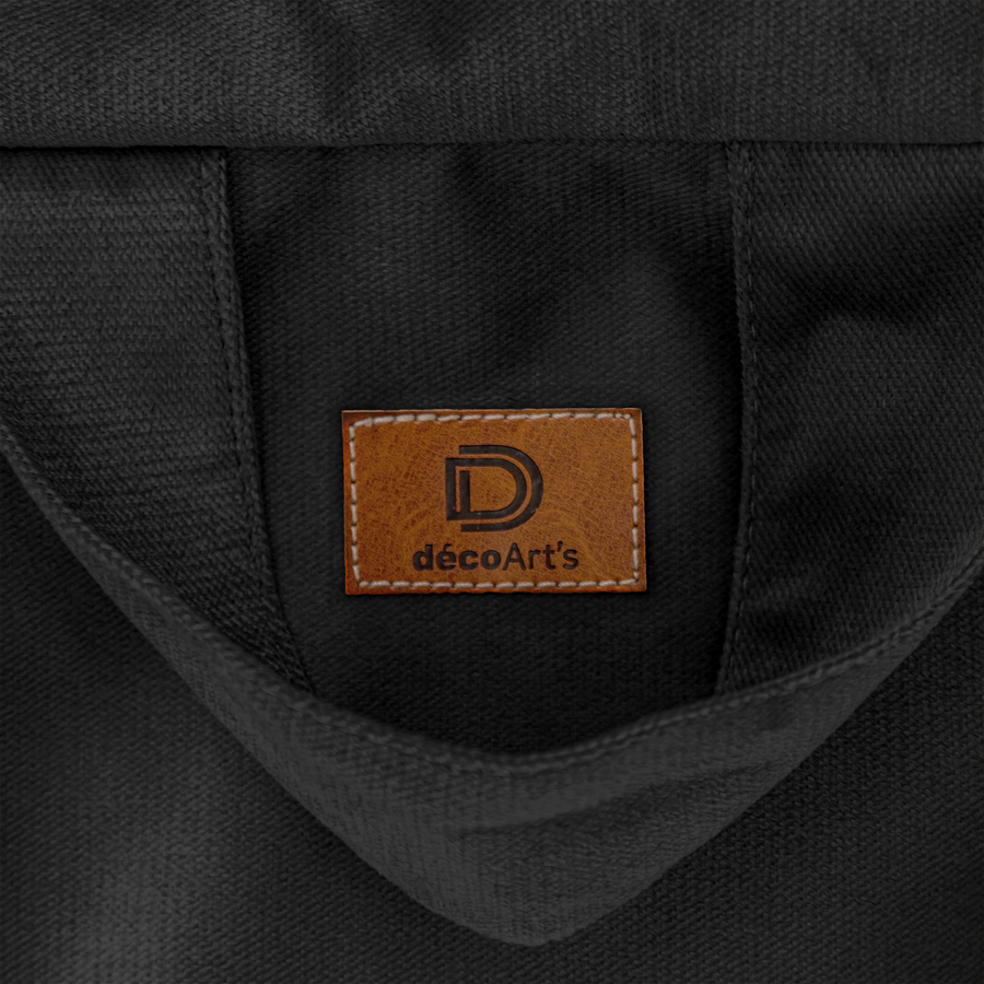 Puf Pera Gigante XXL 120x150 Gris Oscuro, para interior