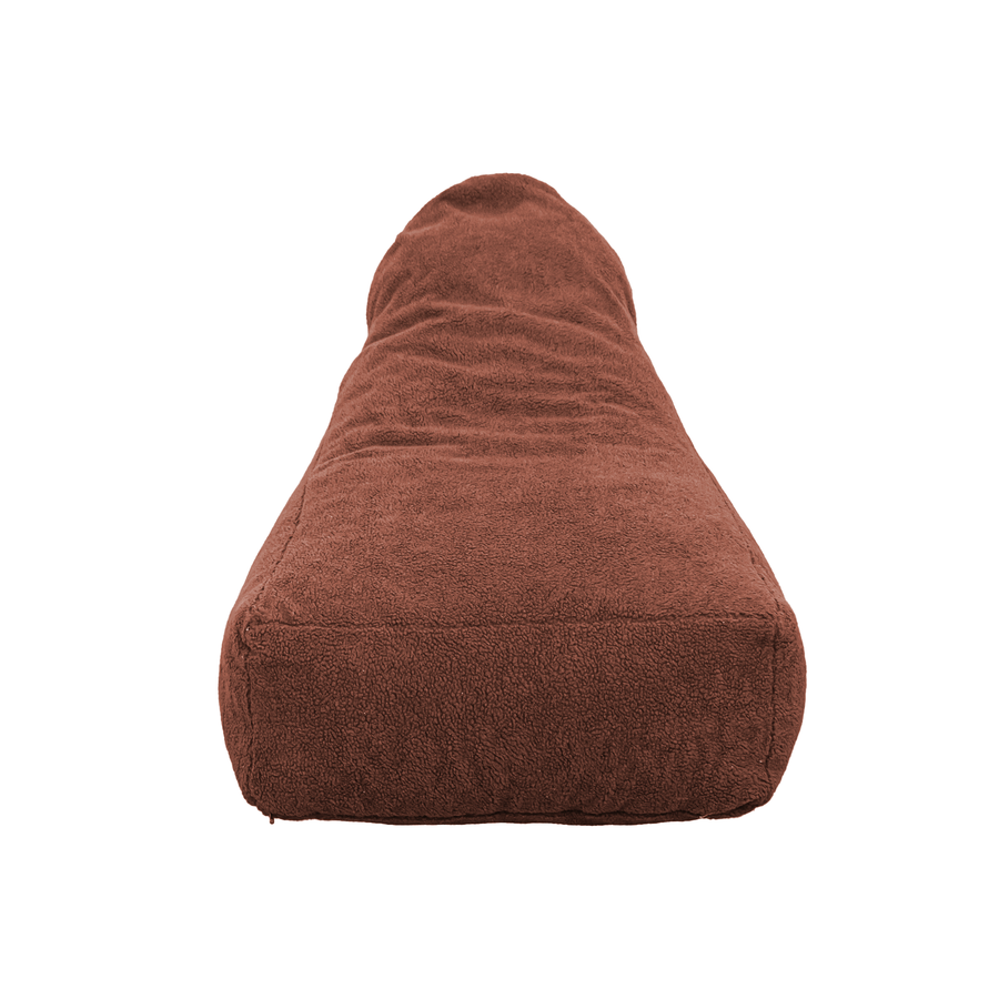 Fauteuil Pouf XXL 120x90 Terracotta, pour l'intérieur