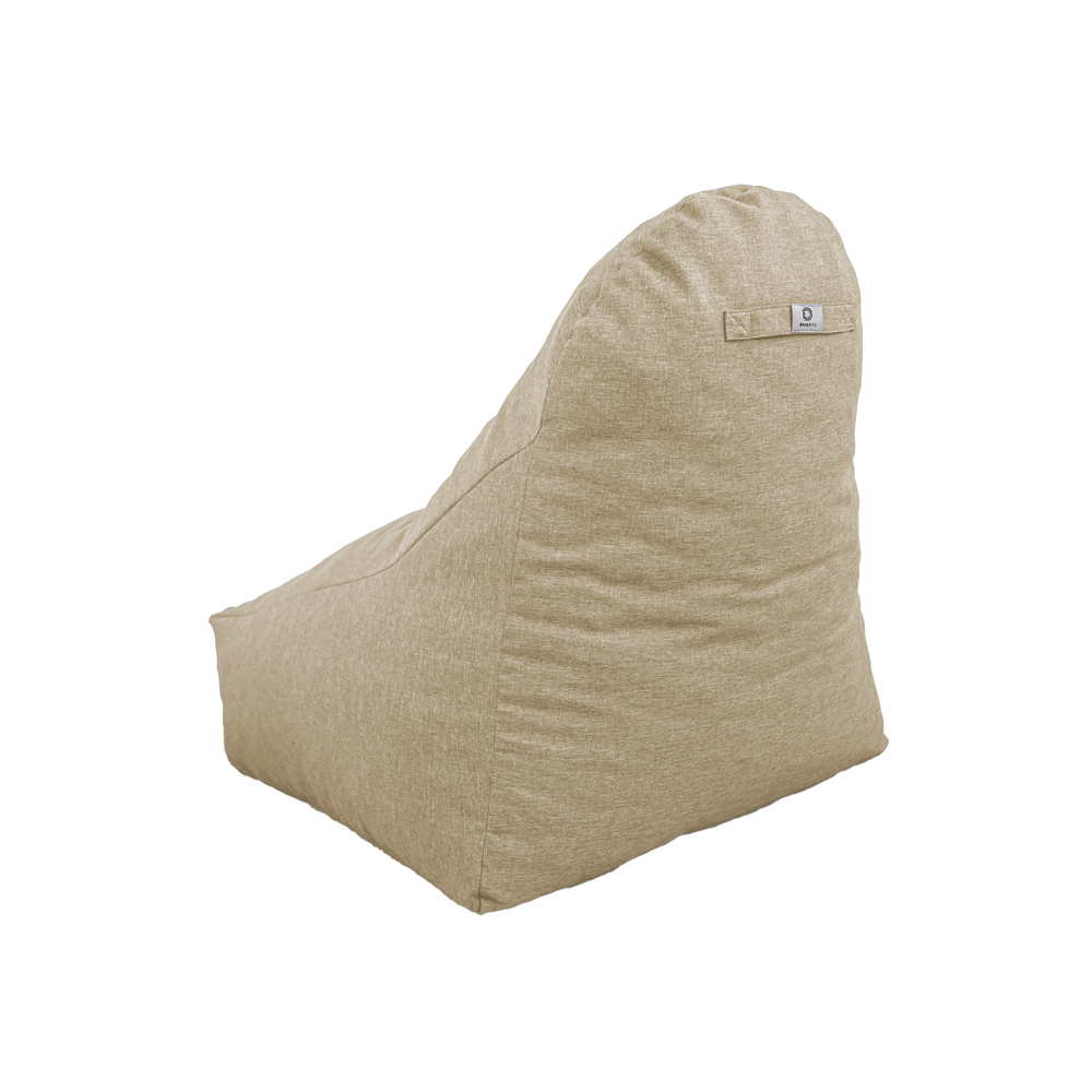 Sillón Puf XXL 120x90 Beige – foto 5