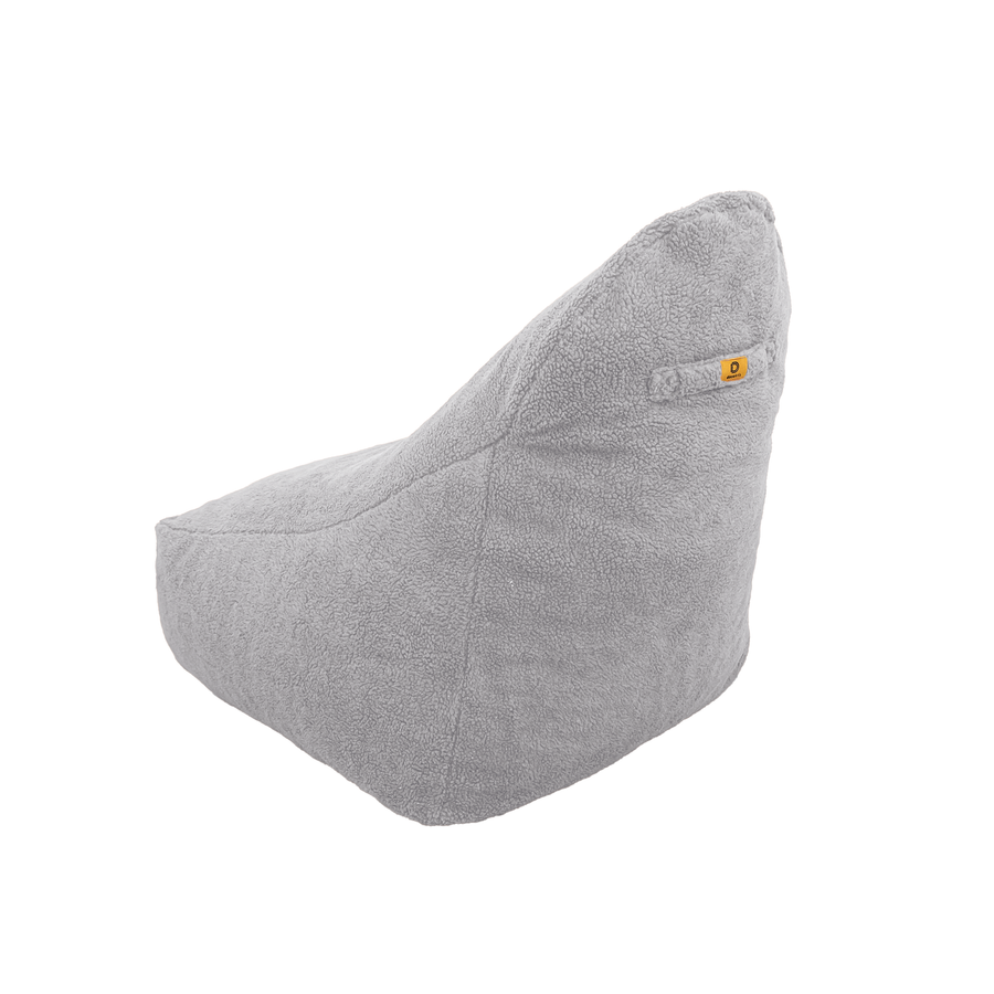 Sillón Puf XXL 120x90 Gris Claro – foto 5