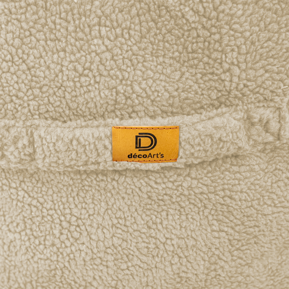 Sillón Puf XXL 120x90 Beige – foto 6
