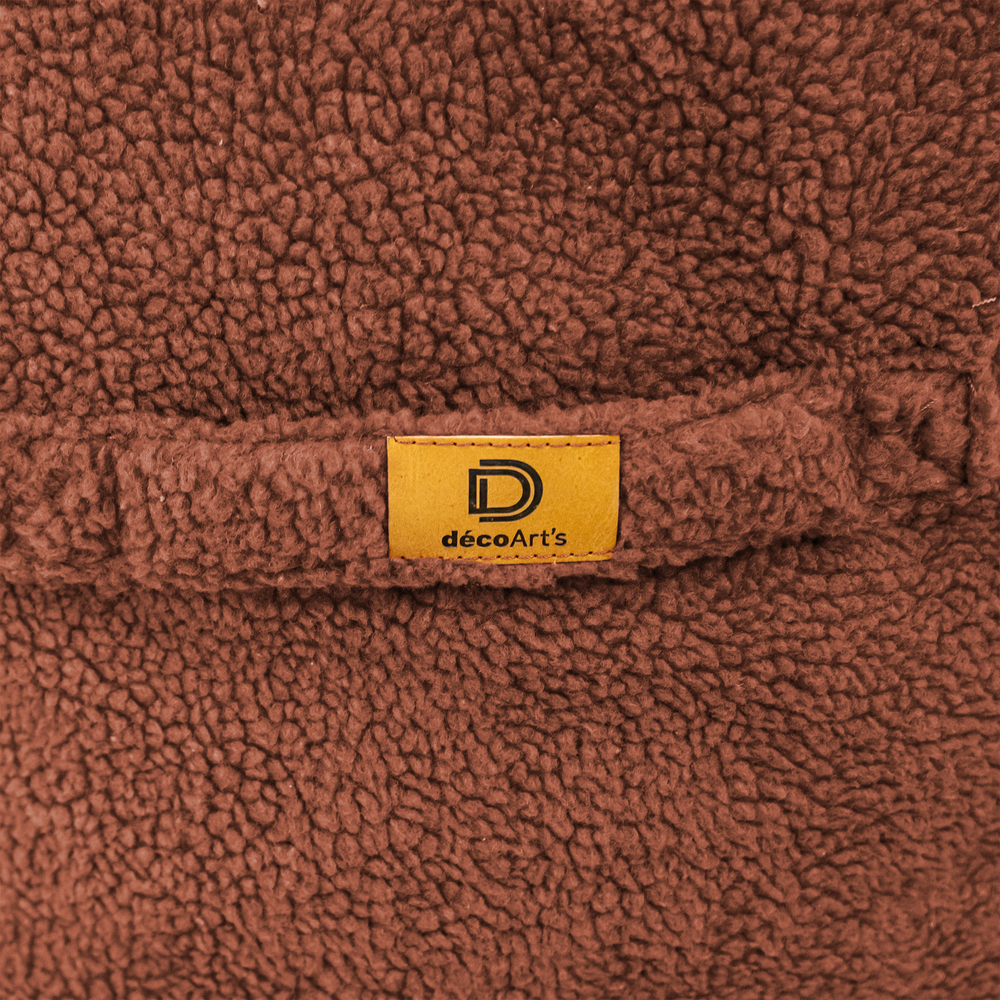 Sillón Puf XXL 120x90 Terracota – foto 6