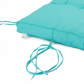 Coussin bain de soleil 185 x55cm Bleu caraïbes - Deco-arts.fr