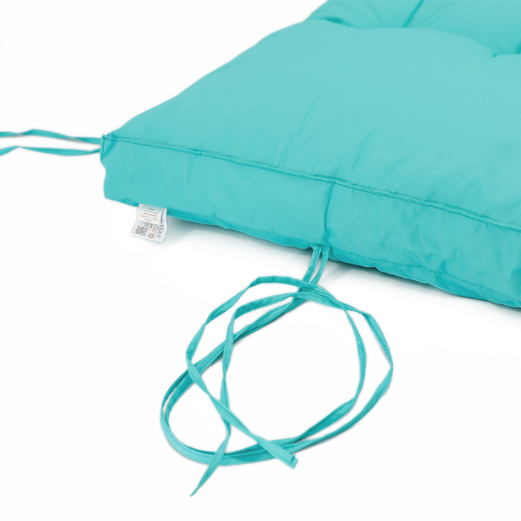 Coussin bain de soleil 185 x55cm Bleu caraïbes - Deco-arts.fr
