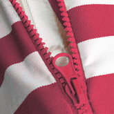 Coussins pour salon de jardin déhoussable 100x50cm - Rayure rouge - Déco Arts