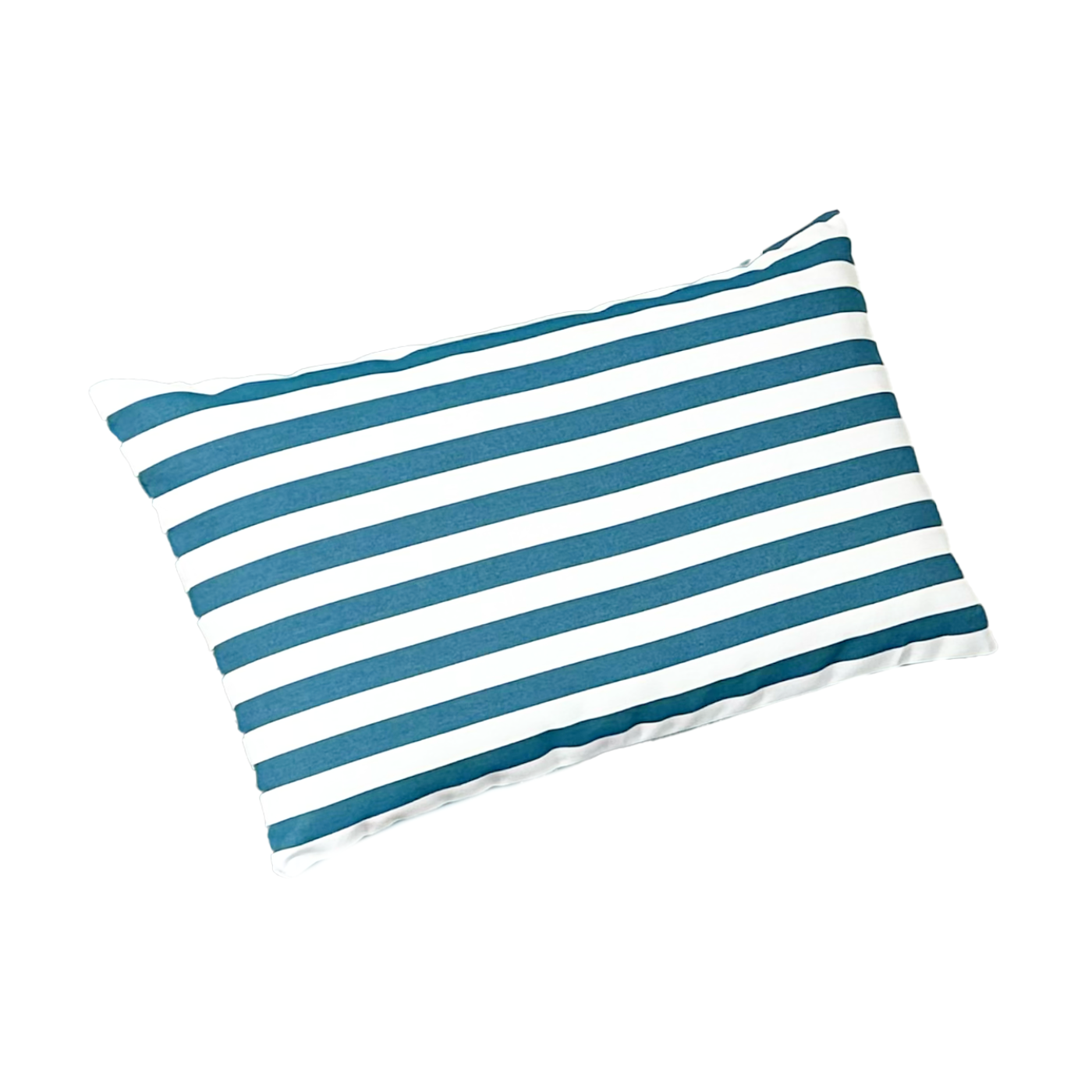 Coussin bain de soleil premium avec coussin - Rayures Vertes - Deco-arts.fr