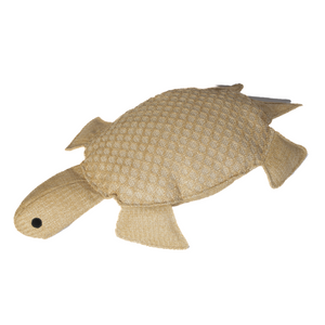 Coussin Tortue Effet Raphia 60x20 cm - Déco Bohème (Relleno y Resistente)