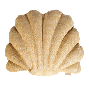 Coussin Coquillage Effet Raphia 45x45 cm - Déco Bohème (Relleno y Resistente)