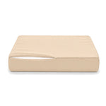 Ensemble Coussins Salon Jardin 50x50 Beige - Déhoussable & Anti-UV (Assise + Dossier)