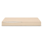 Conjunto de Cojines para Salón de Jardín 100x50 Beige - Con Funda Extraíble & Anti-UV (1 Asiento + 2 Respaldos)