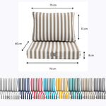 Ambiance jardin avec coussin beige