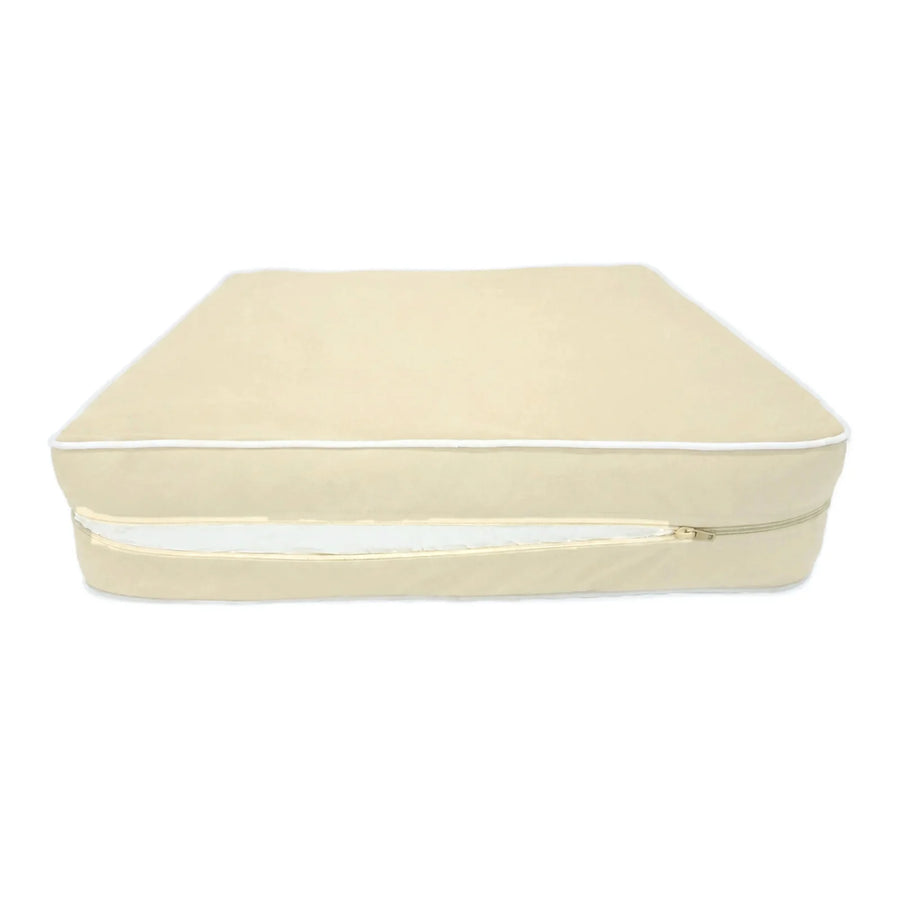 Ensemble Coussins Premium 50x50 Jaune Beurre, certifié OEKO-TEX