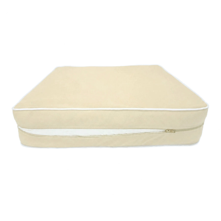 Ensemble Coussins Premium 50x50 Jaune Beurre, tissu polyester