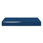Conjunto de Cojines para Salón de Jardín 100x50 Azul Petróleo - Con Funda Extraíble & Anti-UV (1 Asiento + 2 Respaldos)